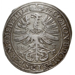XV krajcarów 1694, Oleśnica, F.u.S. 2335, dość ładnie z...