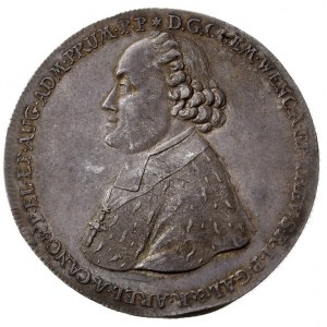 talar 1769, Koblencja, Aw: Popiersie w lewo i napis, wo...