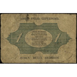 1 rubel srebrem 1853, seria 100, numeracja 6259742, pod...