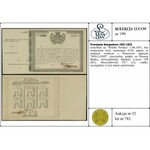 certyfikat na \Posiłki Polskie\ 1.06.1831