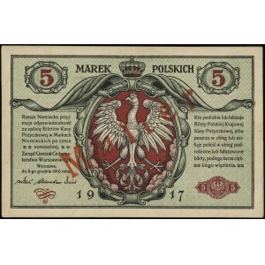 5 marek polskich 9.12.1916, \Generał, \Biletów, seria ...