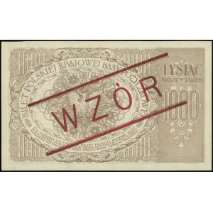 1.000 marek polskich 17.05.1919, seria ZE, numeracja 22...