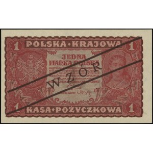 1 marka polska 23.08.1919, seria I-GA, numeracja 590902...