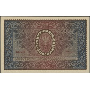 5.000 marek polskich 7.02.1920, seria II-H, numeracja 1...