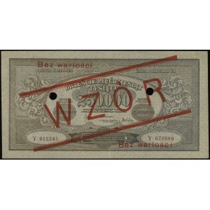 250.000 marek polskich 25.04.1923, seria Y, numeracja 0...