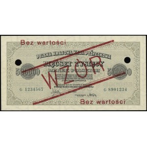 500.000 marek polskich 30.08.1923, seria G, numeracja 1...