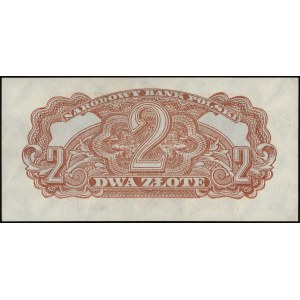 2 złote 1944, w klauzuli \obowiązkowym, seria Bb