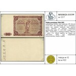 jednostronny próbny druk banknotu 100 złotych 15.07.194...