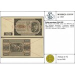 500 złotych 1.07.1948, seria AA 1897254, po obu stronac...