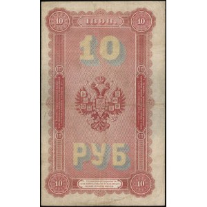 10 rubli 1898 (1903-1909), podpisy: С. И. Тимашев (Tima...
