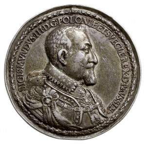 medal autorstwa Samuela Ammona, Gdańsk 1619, Aw: Popier...