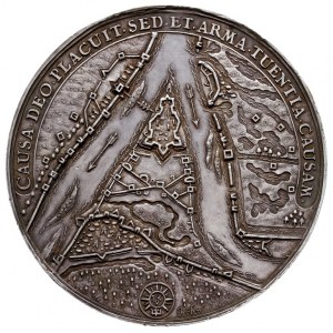 medal autorstwa Jana Höhna młodszego, wybity w 1659 w G...