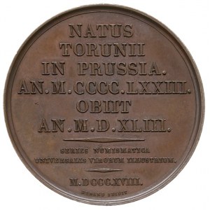 medal 1818, sygnowany PETIT F i DURANT EDIDIT poświęcon...