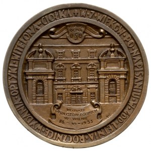 medal niesygnowany, wykonany przez Stefana Rufina Koźbi...
