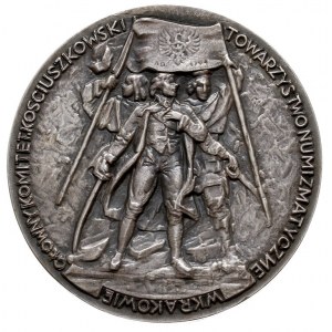 Tadeusz Kościuszko -medal autorstwa Franciszka Kalfasa ...