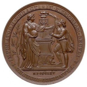 medal sygnowany C. RADNITZKY F wybity w 1865 roku z oka...