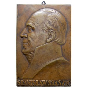 Stanisław Staszic 1926, plakieta Mennicy Państwowej syg...