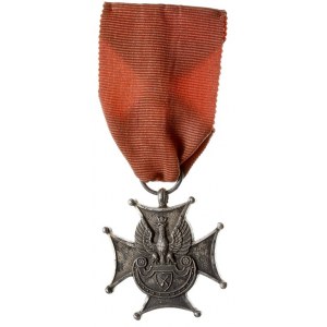 Krzyż Armii Ochotniczej -piechota 1920 r,. mosiądz sreb...