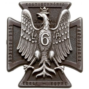 odznaka pamiątkowa 6 Pułku Piechoty Legionów Polskich 1...