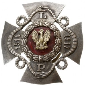 odznaka pamiątkowa Służby Medycznej Legionów Polskich 1...