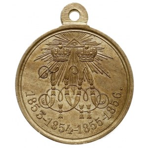 medal za Wojnę Krymską 1853-1854-1855-1856, mosiądz 28 ...