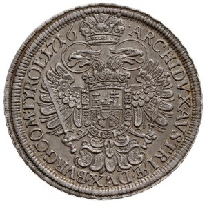 talar 1716, Wiedeń, srebro 28.73 g, Dav. 1035, Vogl. 26...