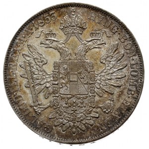 talar 1853, Wiedeń, srebro 25.90 g, Dav. 17, Vogl. 318,...