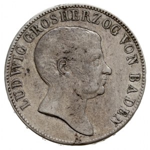 Ludwik 1818-1830, dwa guldeny 1822, Dav. 517, AKS 54, T...