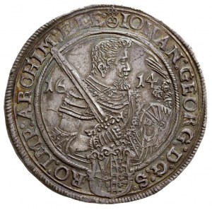 Jan Jerzy I i August 1611-1615, talar 1614, Drezno, sre...