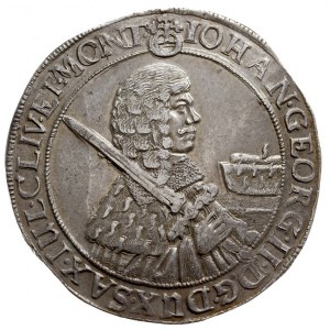 Jan Jerzy II 1656-1680, talar (Erbländischer Taler) 166...