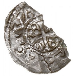 Augsburg, Henryk II 1002-1024, denar, 2. okres panowani...