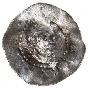 Dolna Lotaryngia, Henryk II 1002-1024, denar typu koloń...