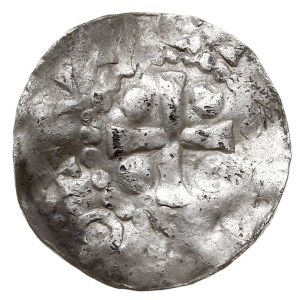 Erfurt, Henryk I 919-936 lub Henryk II 1002-1024, denar...