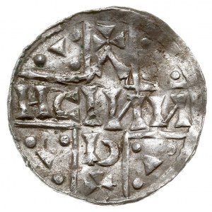 Salzburg, książę Henryk V 1018-1026, denar typu ratyzbo...