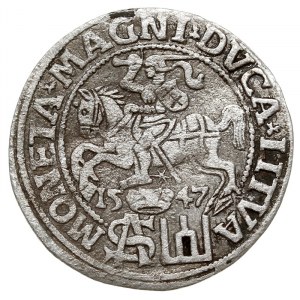 grosz na stopę polską 1547, Wilno, Ivanauskas 5SA7-4, c...