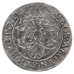 szóstak 1623, Kraków, odmiana 16 VI 23, T. 3, rzadki, c...