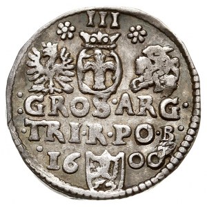 trojak 1600, Bydgoszcz, Iger B.00.1.g, moneta wybita mi...