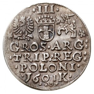 trojak 1601, Kraków, odmiana z popiersiem króla w lewo,...