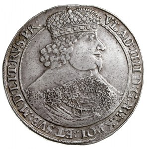 talar 1640, Gdańsk, srebro 28.94 g, odmiana z 7 listkam...