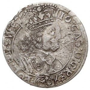 szóstak 1656, Lwów, H-Cz. 2087 (R5), T. 40, moneta wybi...
