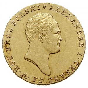 25 złotych 1818, Warszawa, złoto 4.91 g, Plage 12, Bitk...