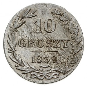 10 groszy 1839, Warszawa, Plage 103, Bitkin 1181 (R), m...