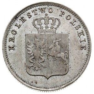 2 złote 1831, Warszawa, odmiana bez pochwy na miecz, Pl...