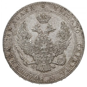 3/4 rubla = 5 złotych 1840, Warszawa, w ogonie Orła 9 p...