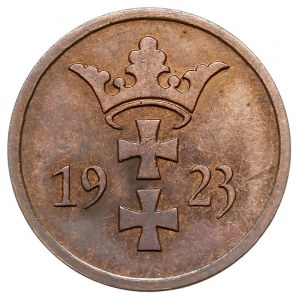 2 fenigi 1923, Berlin, Parchimowicz 54a, moneta wybita ...
