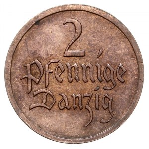2 fenigi 1923, Berlin, Parchimowicz 54a, moneta wybita ...