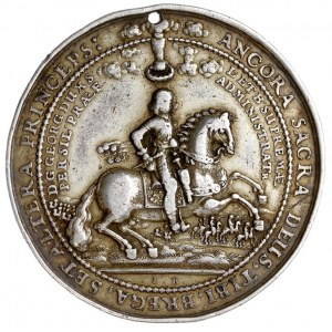 talar medalowy autorstwa J. Buchheima 1656, Brzeg, Aw: ...