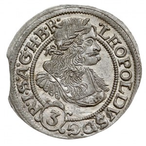 3 krajcary 1670, Wrocław, F.u.S. 470, Her. 1539, moneta...
