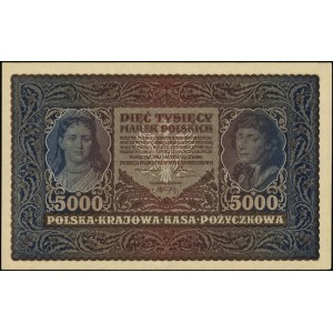 5.000 marek polskich 7.02.1920, seria II-AO, numeracja ...