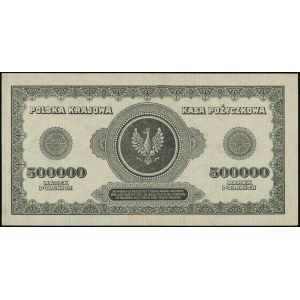 500.000 marek polskich 30.08.1923, seria G, numeracja 6...